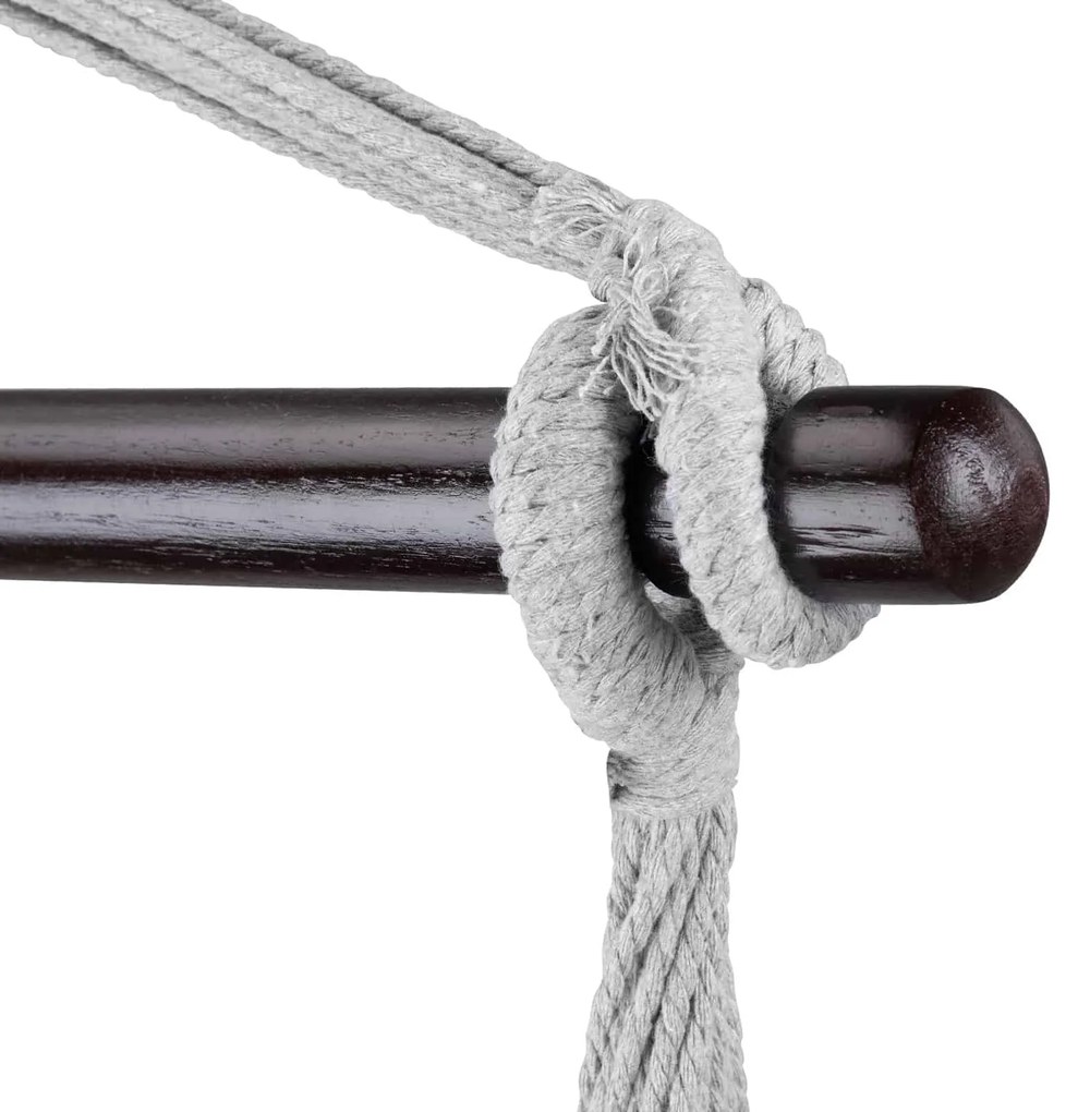 Wiszące krzesło MANDY 170x100x150cm, ciemnoszare Detex