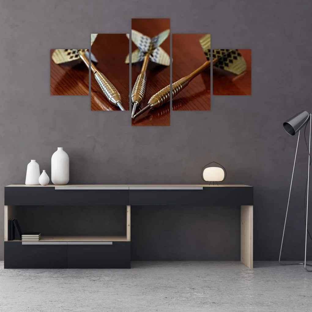 Obraz trzech strzałek (125x70 cm)