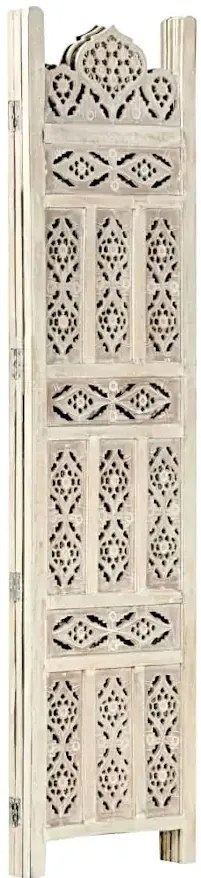 Rzeźbiony 3-panelowy parawan P3-S05