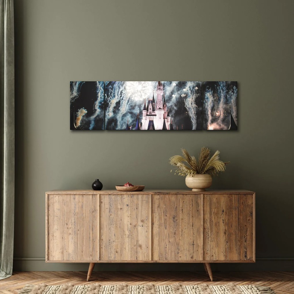 Obraz - Magiczne Królestwo (170x50 cm)