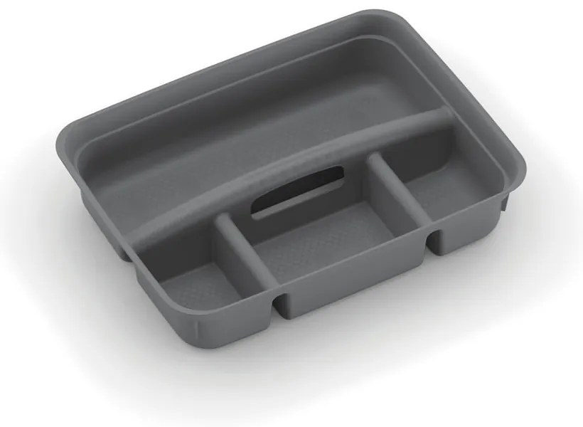Szary plastikowy separator do pojemnika 35,5x26,5x8,5 cm K Latch Box – KIS