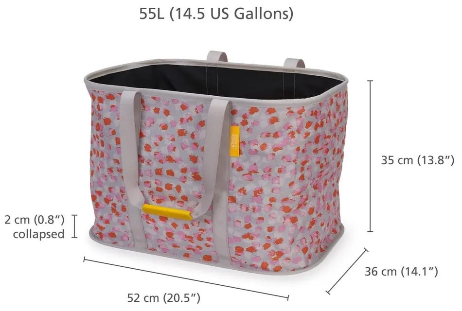 Tekstylny kosz na pranie 55 l Hold-All Max – Joseph Joseph