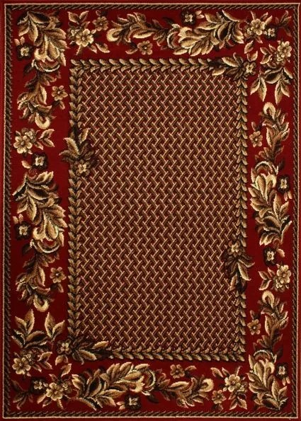 Dywan Country Gladiole bordowy 090x100 Chodnik