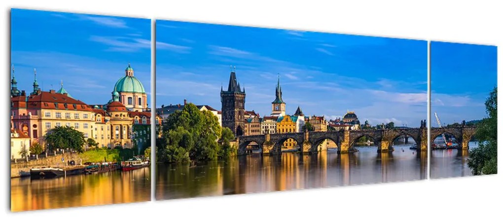 Obraz Mostu Karola (170x50 cm)