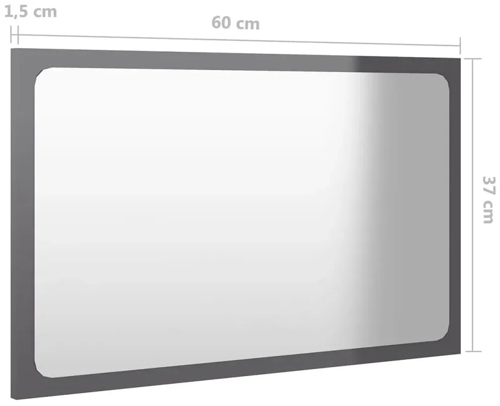 Nowoczesny czarny zestaw łazienkowy z umywalką 60 cm - Tito 5X