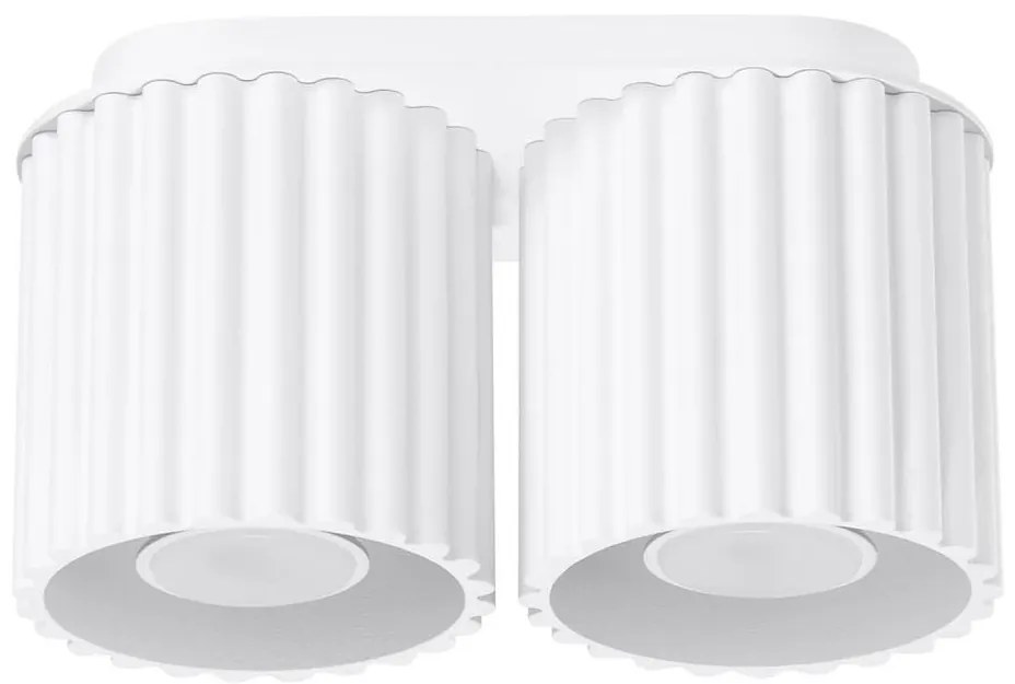 Sollux SL.1780 - Oprawa punktowa AURA 2xGU10/10W/230V biała