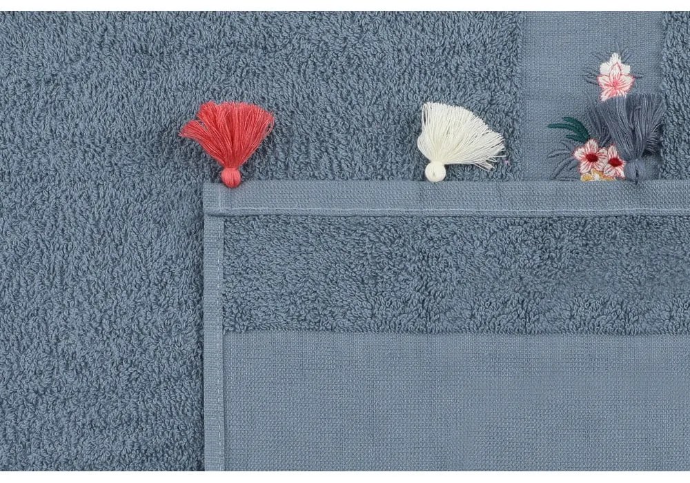 Bawełniane ręczniki frotte zestaw 3 szt. 50x90 cm Asorti – Foutastic