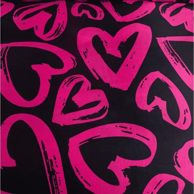 PrzytulneMieszkanie.pl PrzytulneMieszkanie.pl Pościel z mikrofibry AMORYS różowa Rozmiar pościeli: 2 szt 70 x 80 cm | 160 x 200 cm