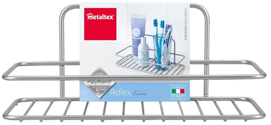 Ścienna półka łazienkowa Metaltex Ref