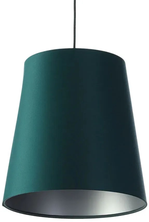 Zielono-srebrna lampa wisząca nad stół F9-Z65