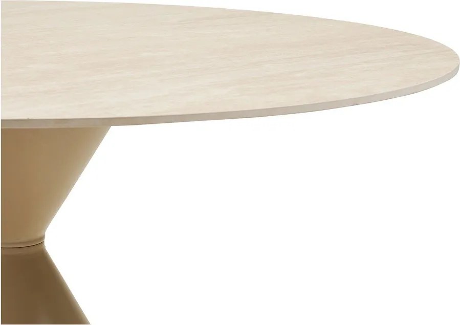 Okrągły stół z ceramicznym blatem ø 120 cm Annecy – House Nordic