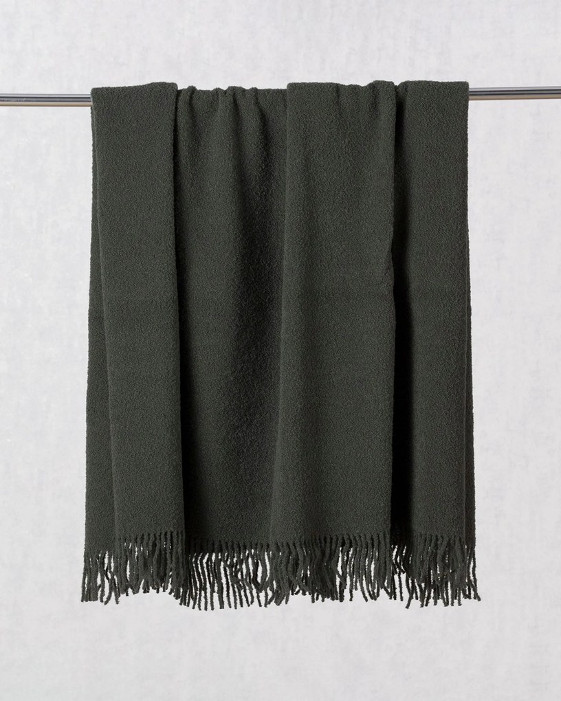 Pled Boucle 140x200cm laurel green