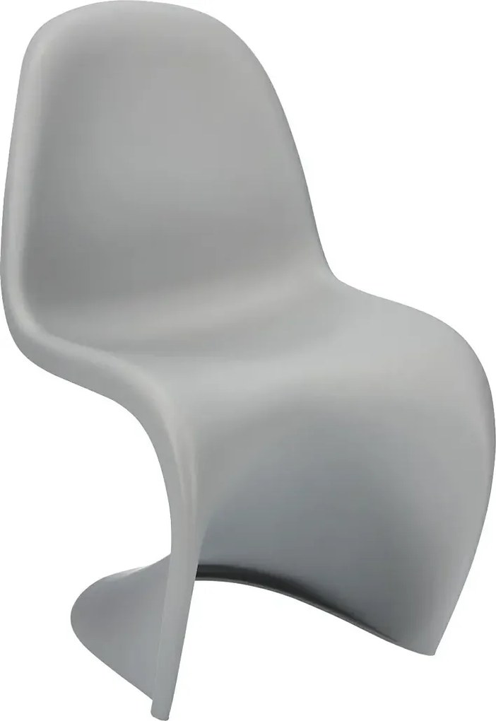 Designerskie jasnoszare krzesło M5-B45