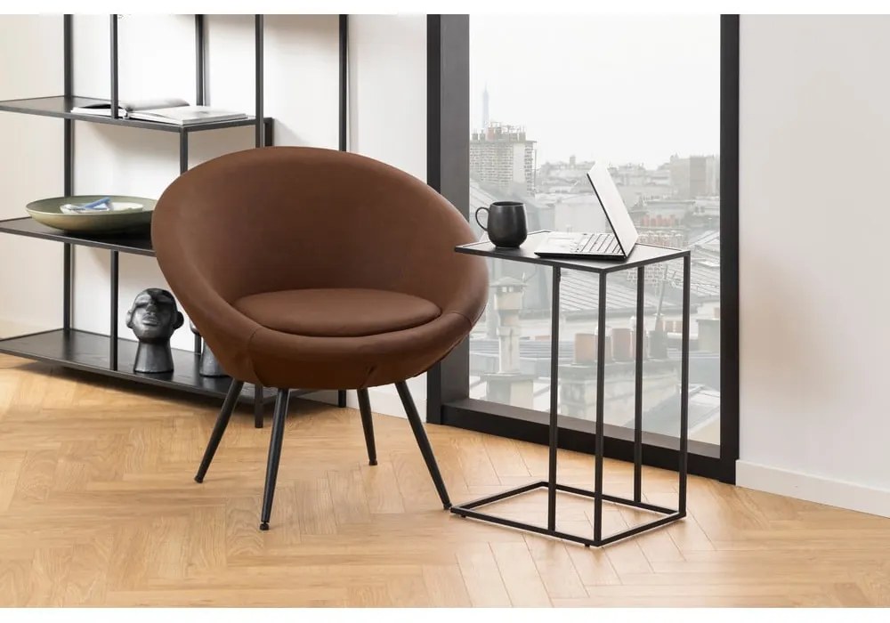 Stolik z blatem w dekorze marmuru 43x35 cm Infinity – Actona