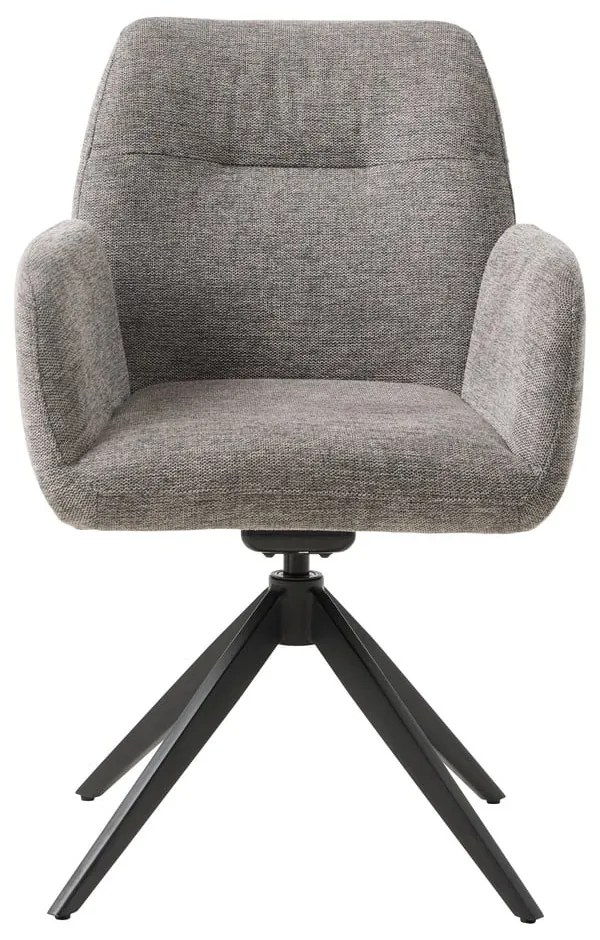Szare krzesło Roxana – Unique Furniture