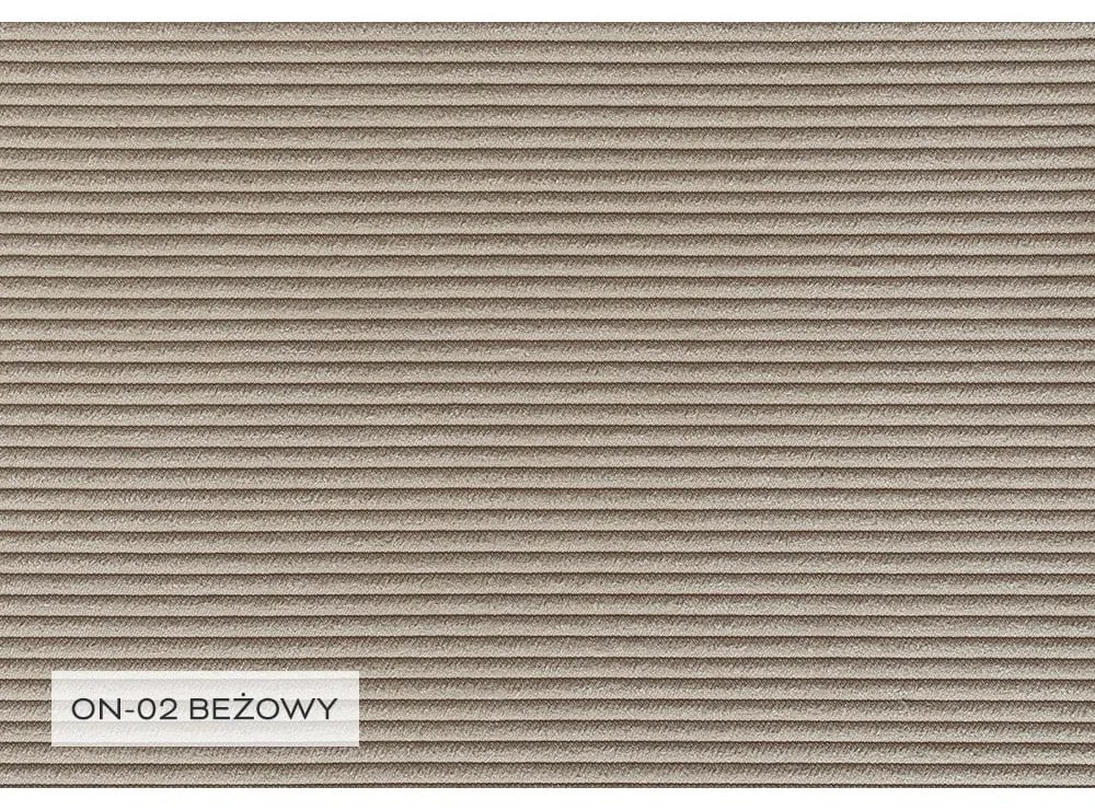 Beżowy sztruksowy rozkładany narożnik (lewostronny) Lofty Lilly – Miuform