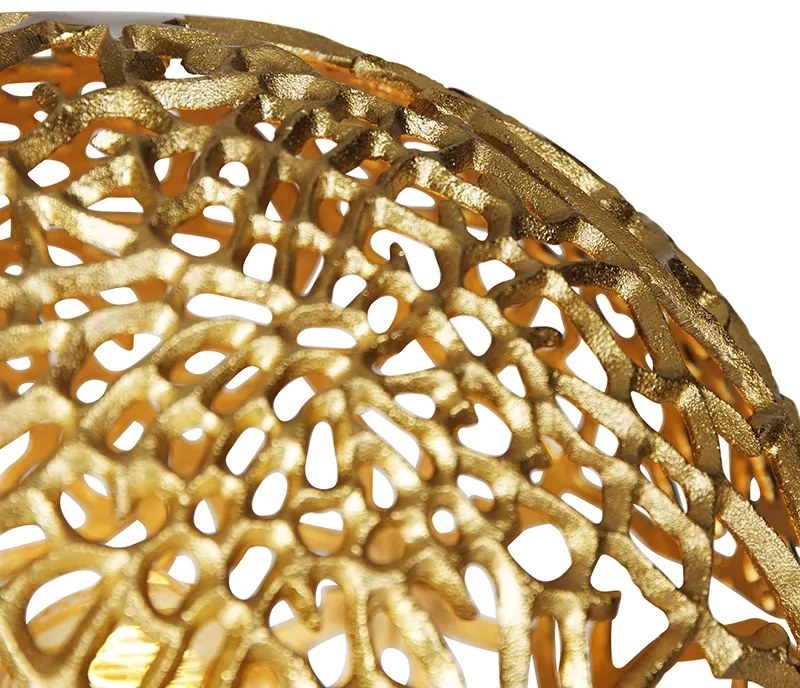 Lampa podłogowa art deco statyw złota - Maro