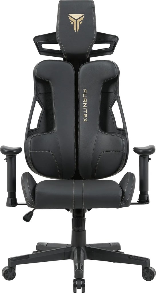 Czarny fotel do gamingu FB42-FX