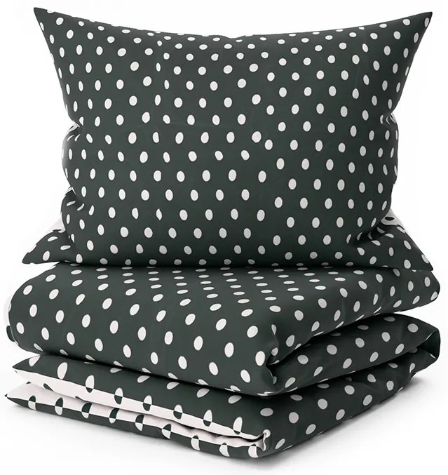 PrzytulneMieszkanie.pl PrzytulneMieszkanie.pl Bawełniana pościel COLAM GREY szara hotelowa kieszeń Rozmiar pościeli: 70 x 90 cm | 140 x 200 cm