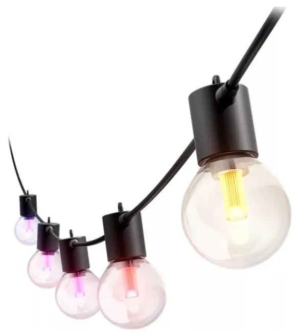 Philips - ściemnialna girlanda ogrodowa LED RGBW Hue FESTAVIA, 20 diod LED, 14 m, IP65