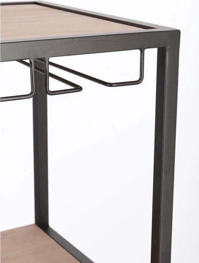 Szafka na wino w naturalnym kolorze liczba butelek 12, 51x91x30 cm Isaac – Yes Everyday