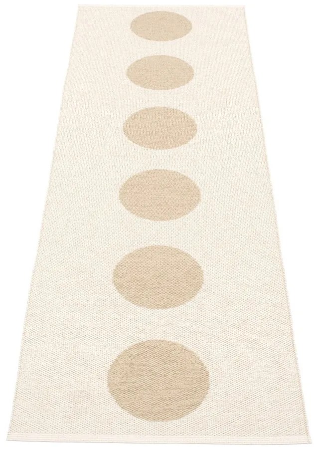 Beżowy chodnik odpowiedni na zewnątrz 70x225 cm Vera Beige – Pappelina