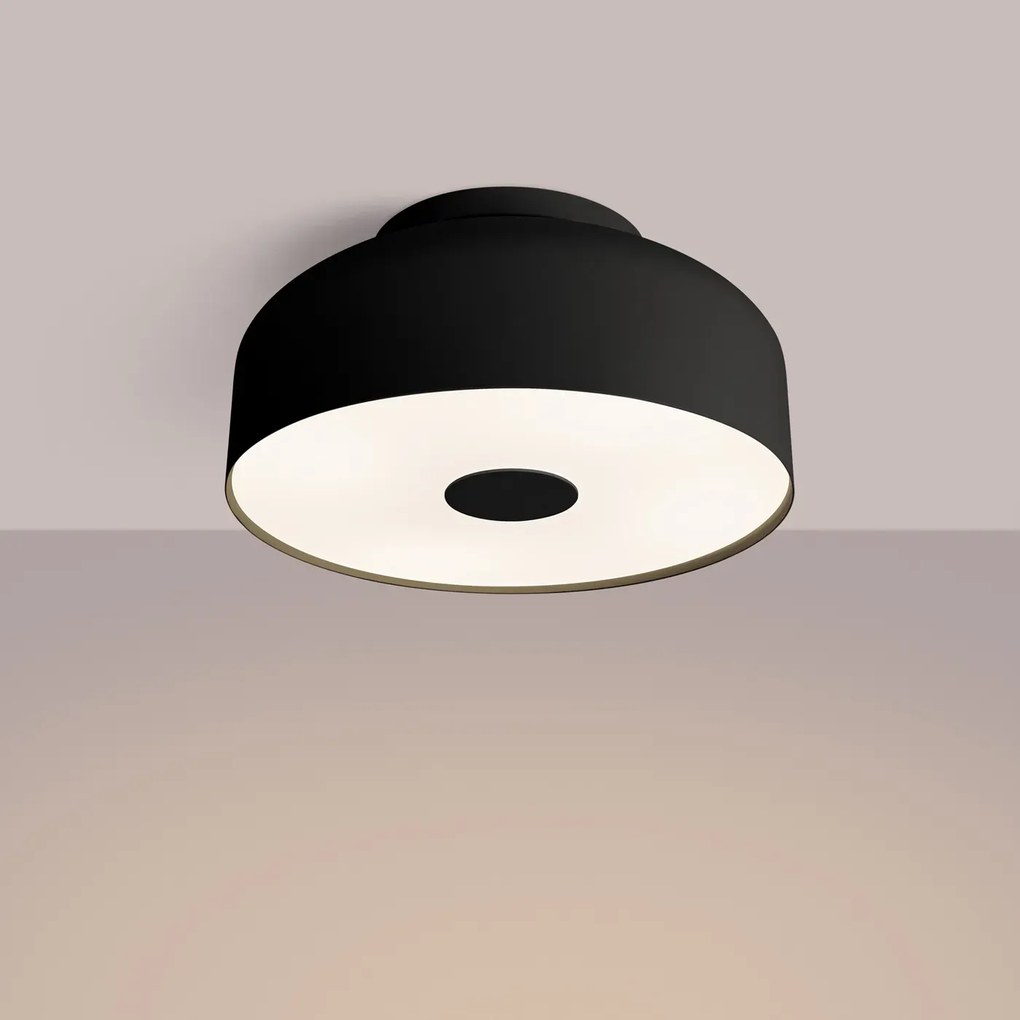 Plafon OMIQ czarny mat SOLLUX  LIGHTING