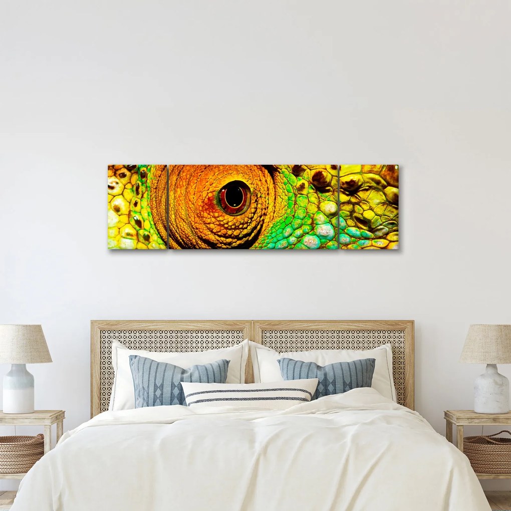 Obraz - Kameleon (170x50 cm)