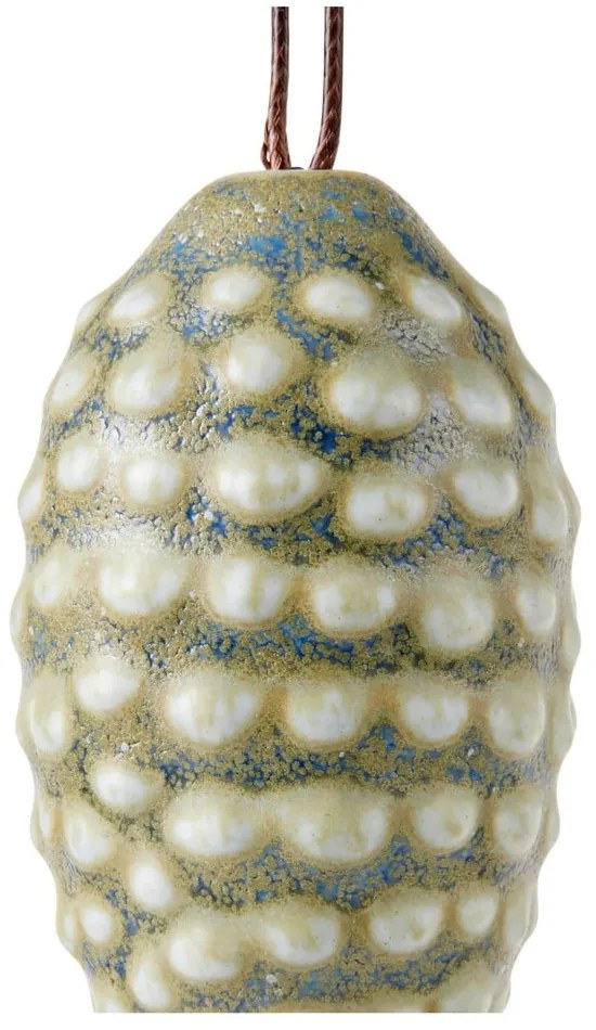 Porcelanowa ozdoba świąteczna Pine Cone – Kähler Design