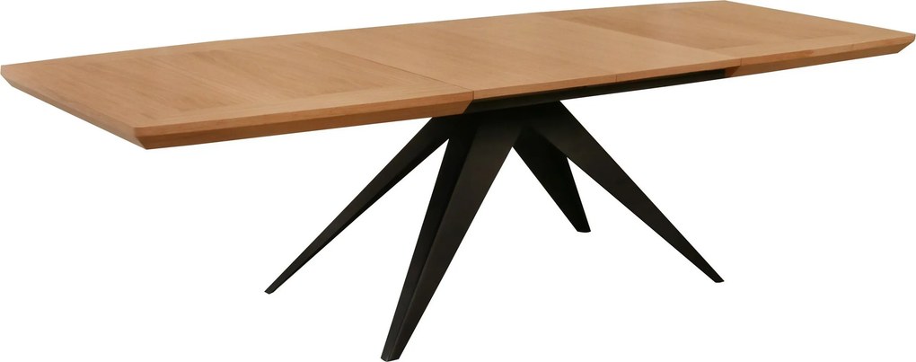 Stół rozkładany FERRUM Dąb do Salonu Jadalni 200-300 x 100 x 76 cm, Prostokątny