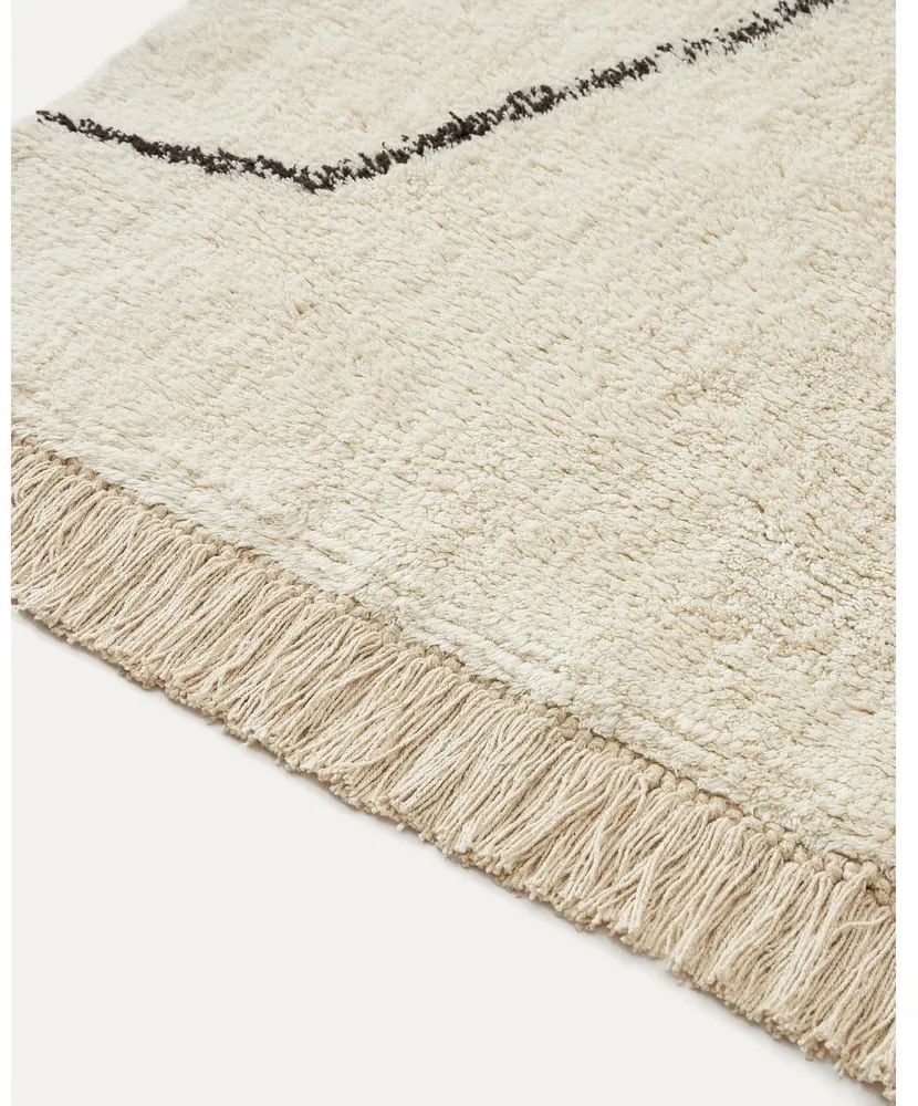 Kremowy dywan 160x230 cm Mijas – Kave Home