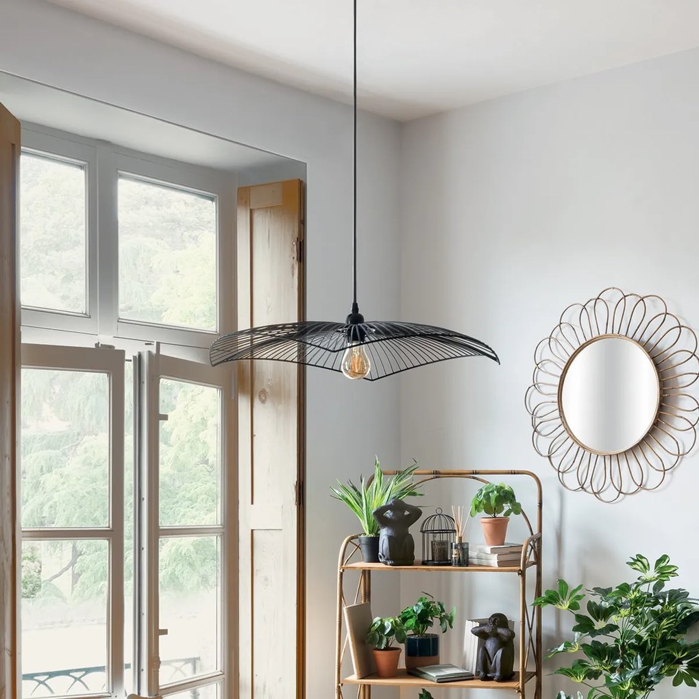 Lampa sufitowa CUZCO, metalowa, 58 cm