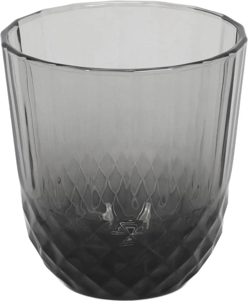 Szklanka z szarego szkła, 345 ml