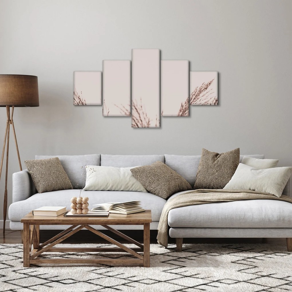 Obraz - Suszona trawa (125x70 cm)