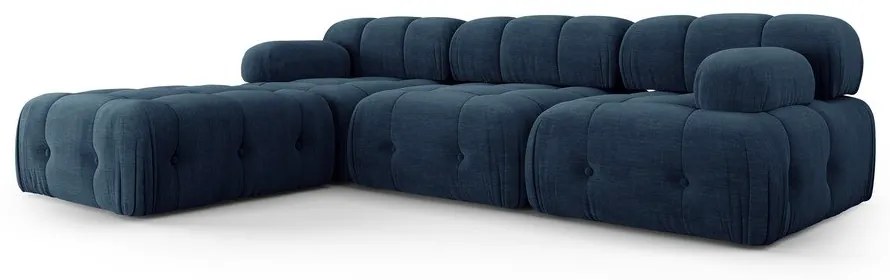 Ciemnoniebieski narożnik Ferento – Cosmopolitan Design