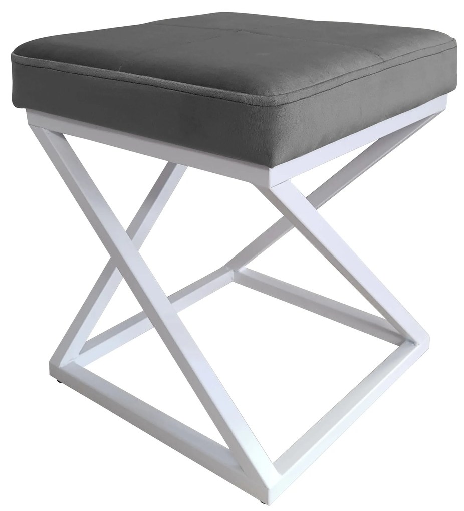 Pufa ZOA LOFT podstawa biała BL14