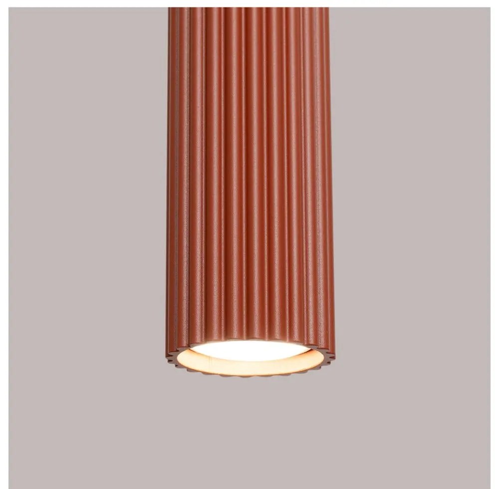 Ceglasta lampa wisząca Gleam – Sollux