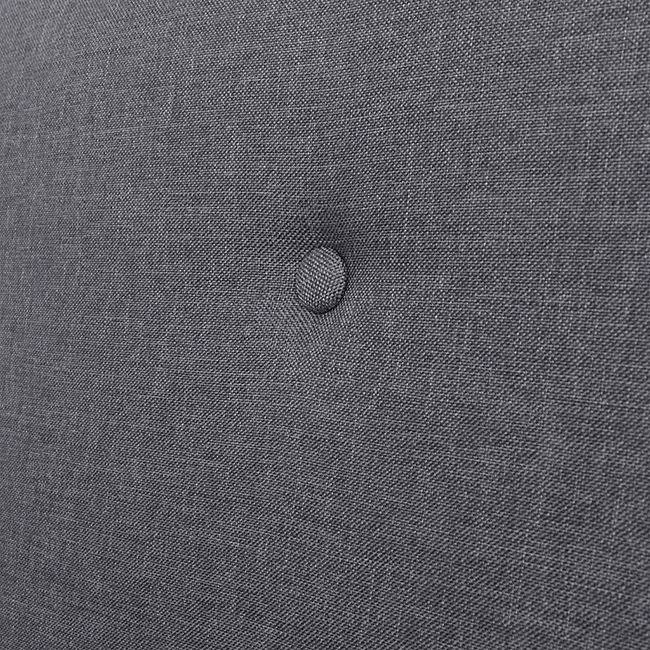 2-osobowa ciemnoszara sofa retro - Garner 2X