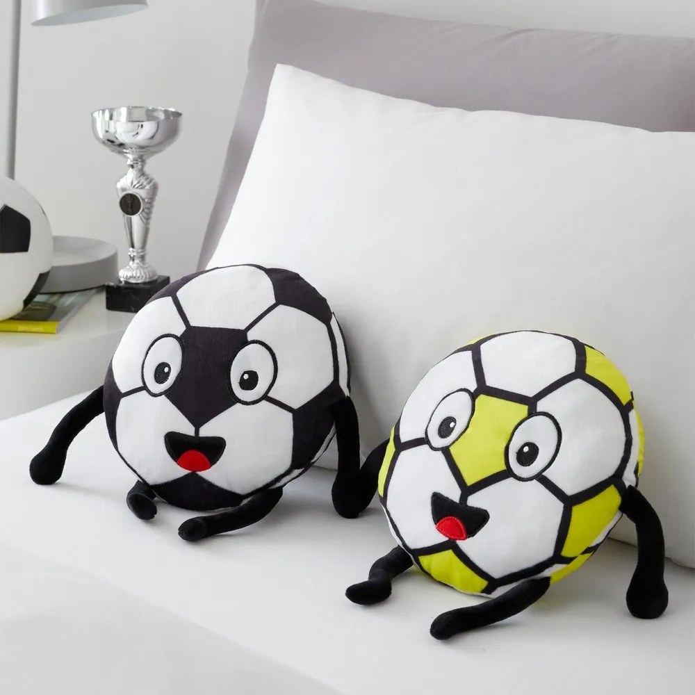 Pluszowe poduszki dziecięce zestaw 2 szt. 25x25 cm Forever Together Football – Catherine Lansfield