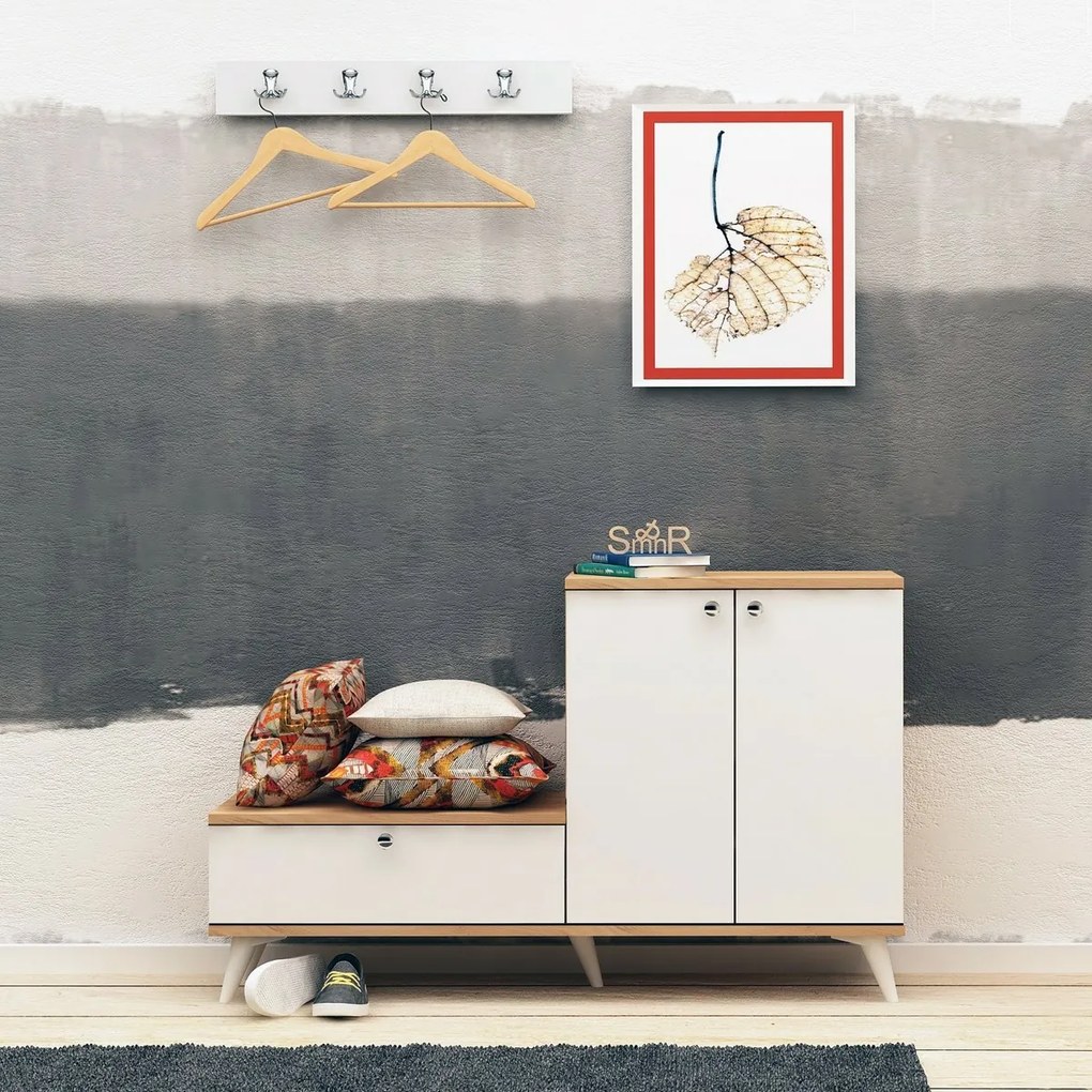 Zestaw do przedpokoju Evva White and Oak