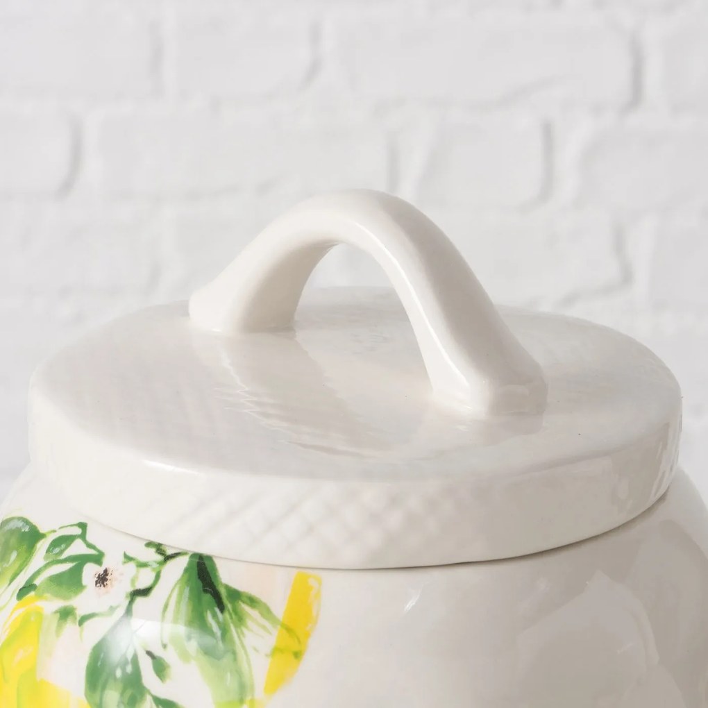 Ceramiczny pojemnik kuchenny w cytryny, LEMONY