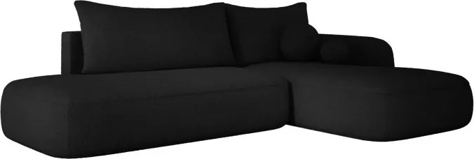 Narożnik BABU z funkcją spania układ L Prawy Tkanina NOWORNEVER 16