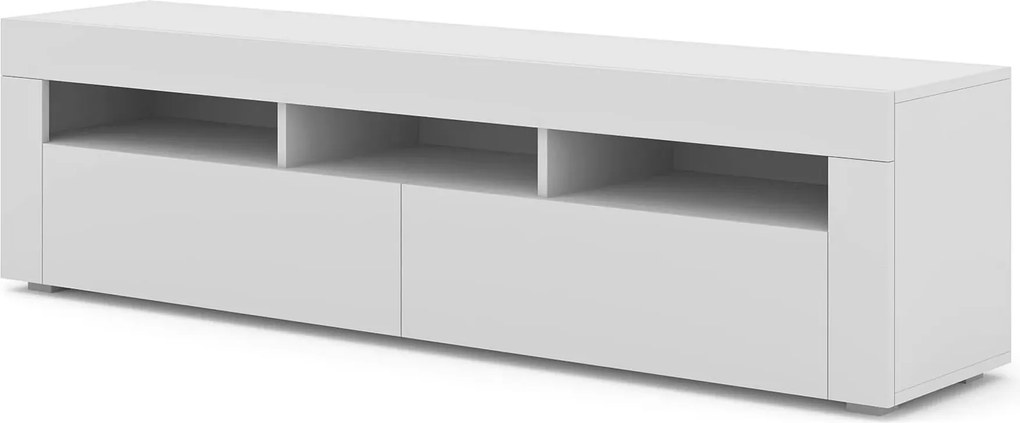 Biała szafka pod TV wisząca lub stojąca W7-R80