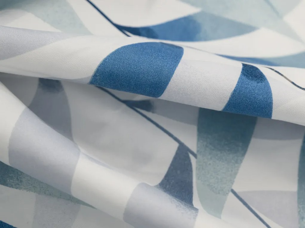 PrzytulneMieszkanie.pl PrzytulneMieszkanie.pl Pościel z mikrofibry KOVENDI niebiesko-biała Rozmiar pościeli: 70 x 90 cm | 140 x 220 cm