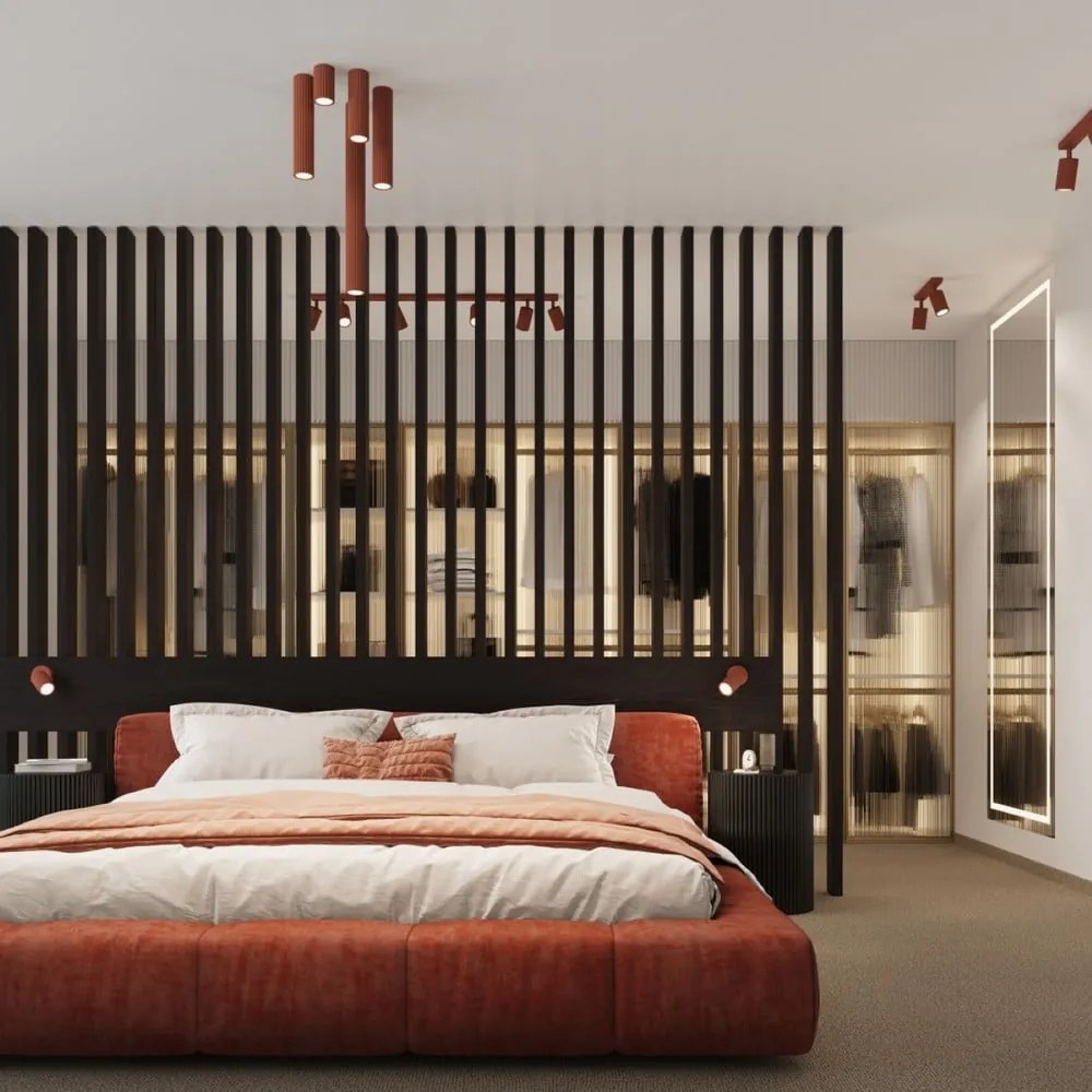 Ceglasta lampa punktowa Gleam – Sollux