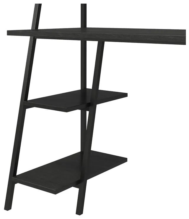 Ścienne biurko z blatem w dekorze dębu 51x111 cm Bushwick – Novogratz