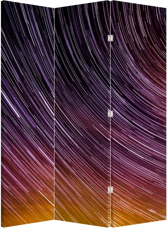 Parawan - Rozmyte gwiazdy na niebie (126x170 cm)