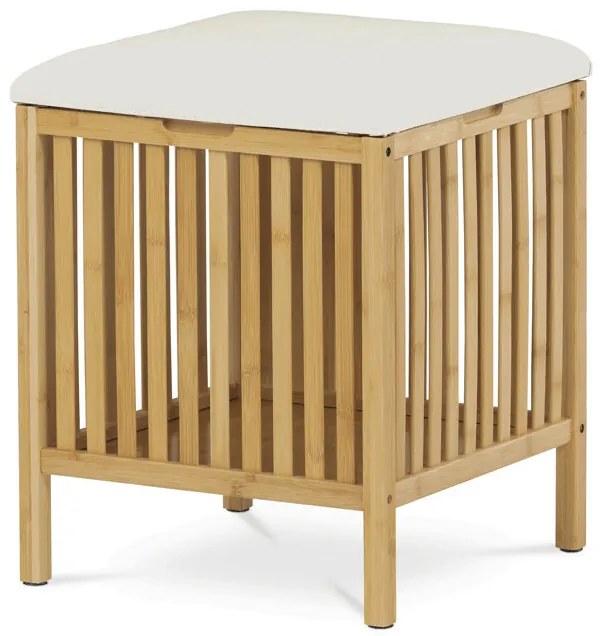 Taboret z miejscem do przechowywania B066 NAT, bambus