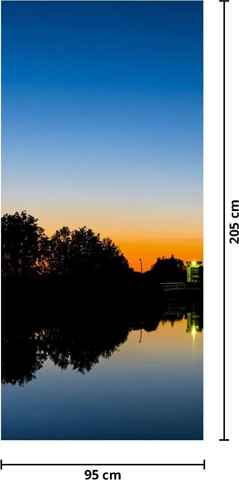 Fototapeta na drzwi - Zachód Słońca (95x205cm)