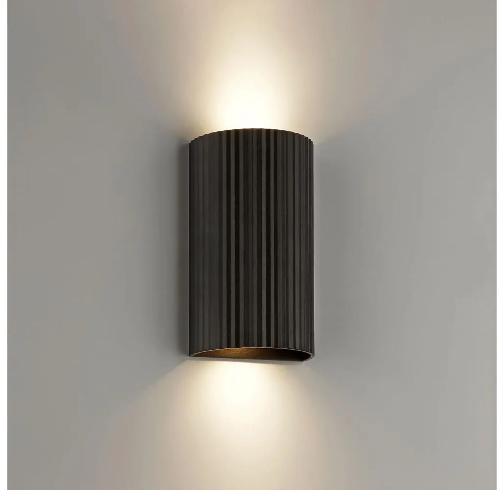 Brilliant - Kinkiet UNDULA 2xGU10/10W/230V czarny